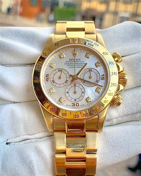 Rolex gold daytona watches for sale